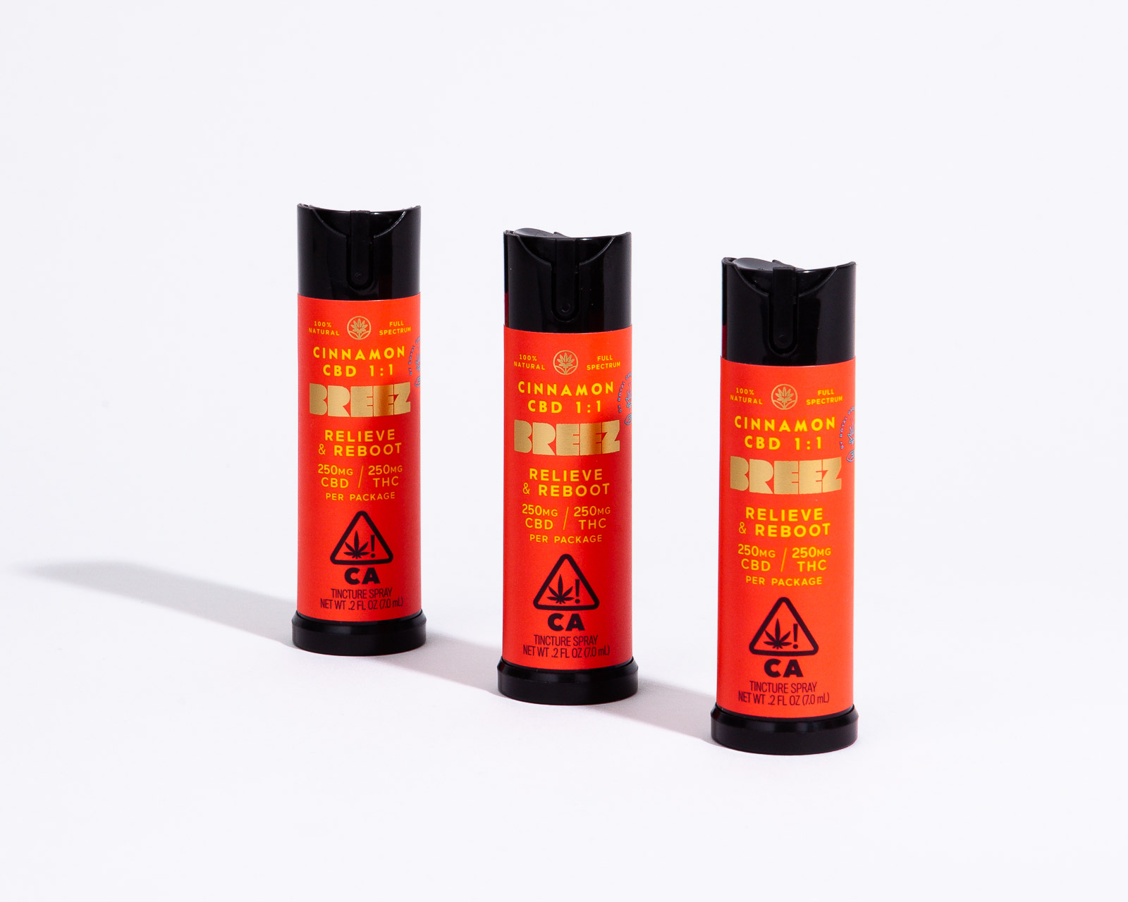 Breez Cinnamon CBD Spray (250)