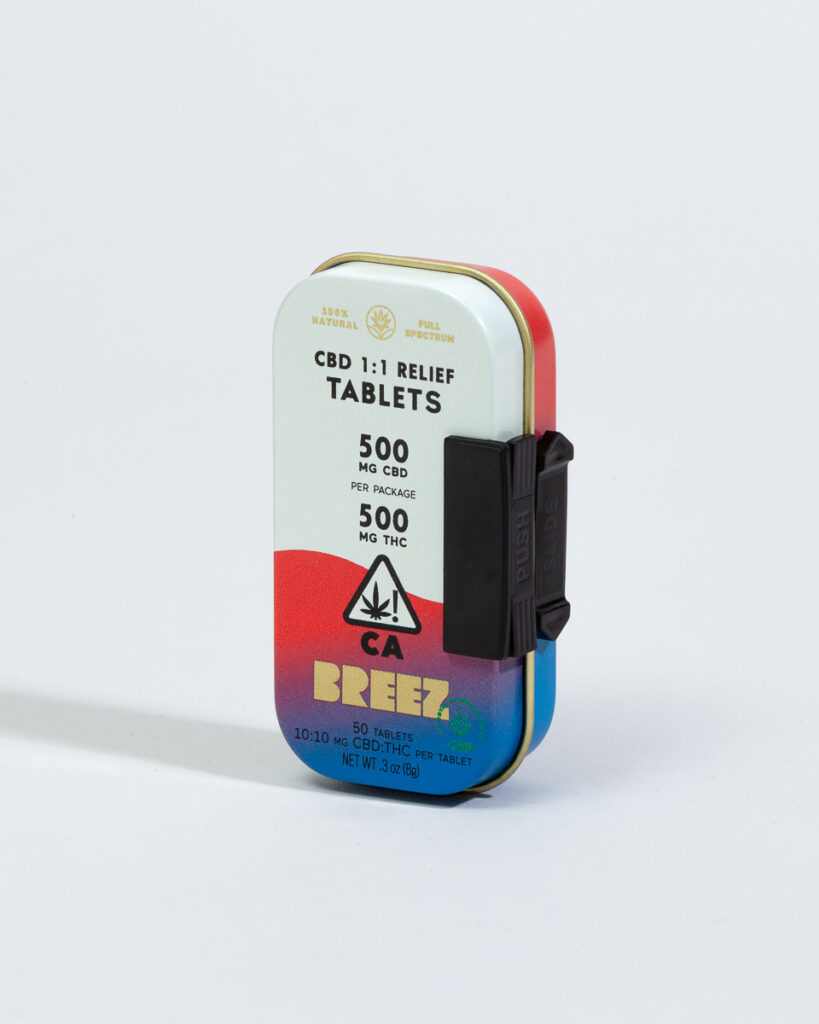 CBD 1:1 Relief Tablets
